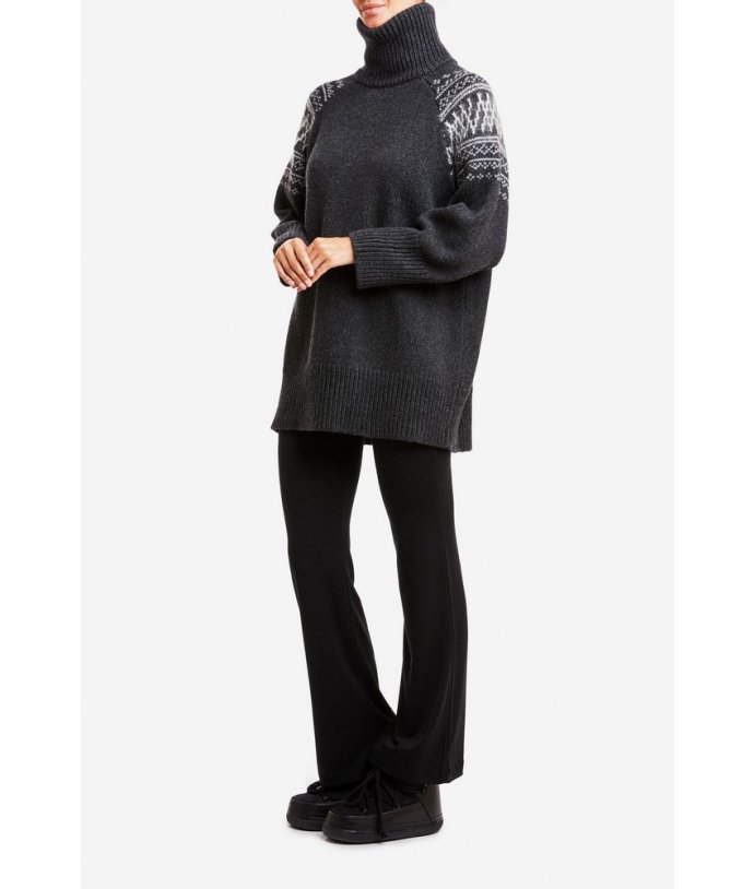 Dámský luxusní merino svetr s kašmírem We Norwegians Setesdal Oversized