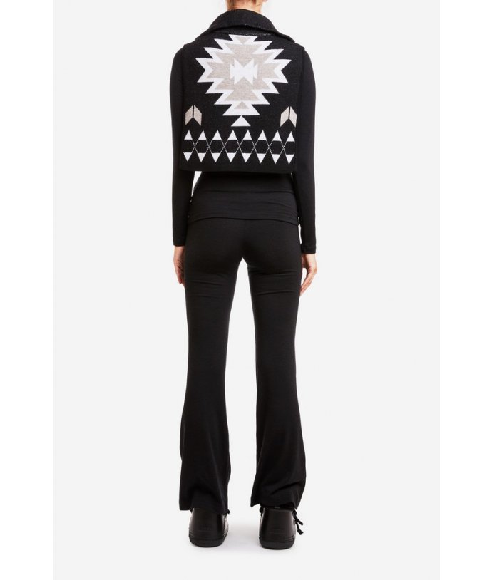 Dámský merino nákrčník se zipem We Norwegians Haldi Bib