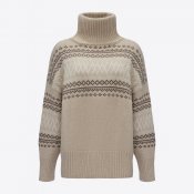 Dámský luxusní merino svetr s kašmírem We Norwegians Setesdal