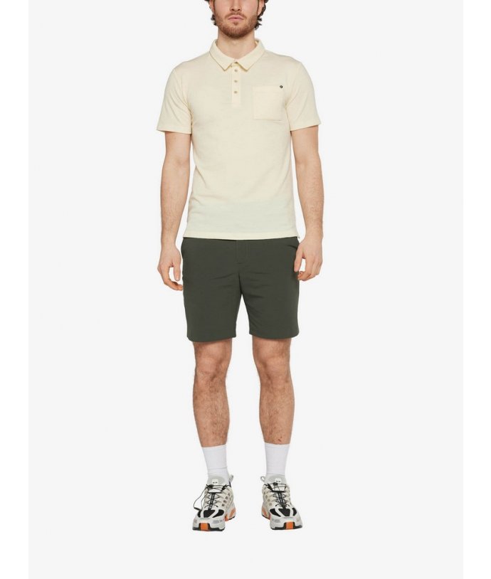 Pánské merino polo tričko s krátkým rukávem Lindesnes We Norwegians