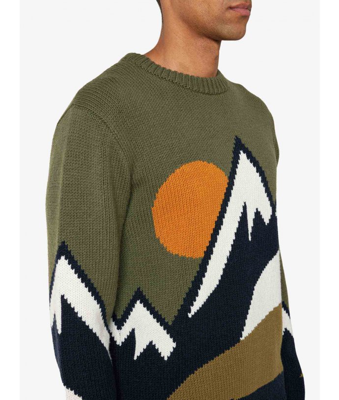 Pánský merino svetr s kašmírem We Norwegians SnowMountain