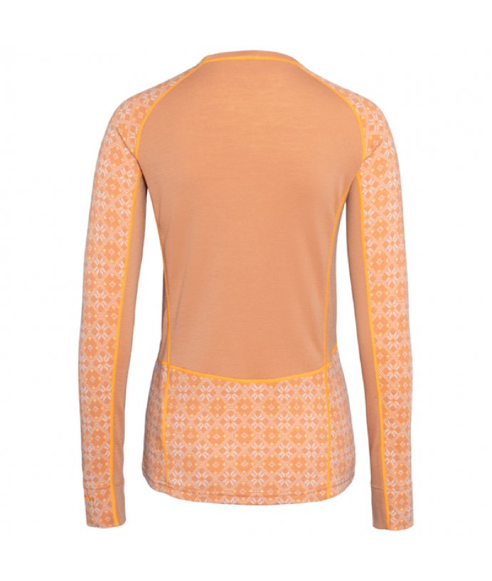 Dámské Merino triko s dlouhým rukávem Kari Traa Rose Light