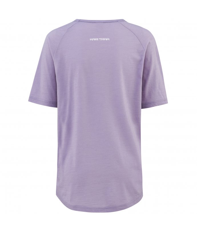 Dámské vlněné tričko s krátkým rukávem Kari Traa Ane