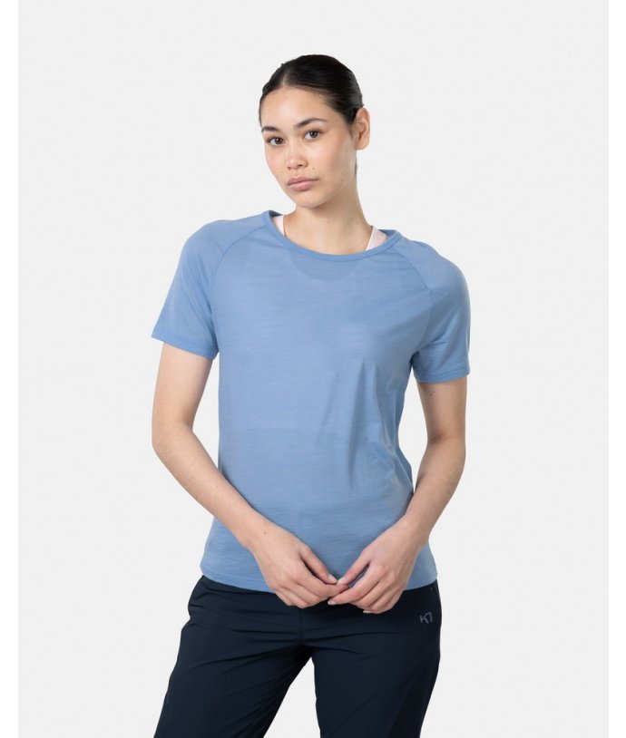 Dámské vlněné funkční tričko Kari Traa Sanne Wool Tee
