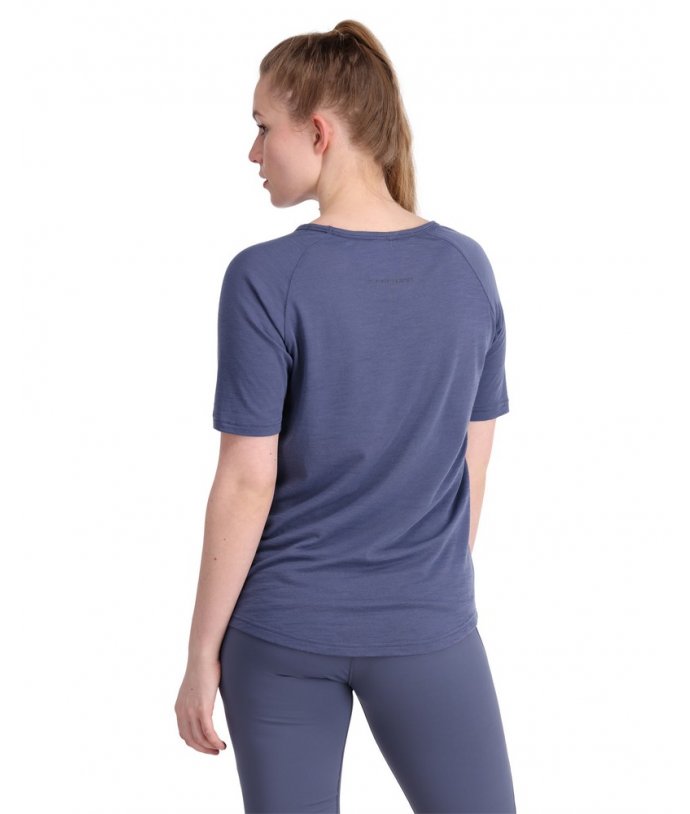 Dámské vlněné tričko s krátkým rukávem Kari Traa Ane