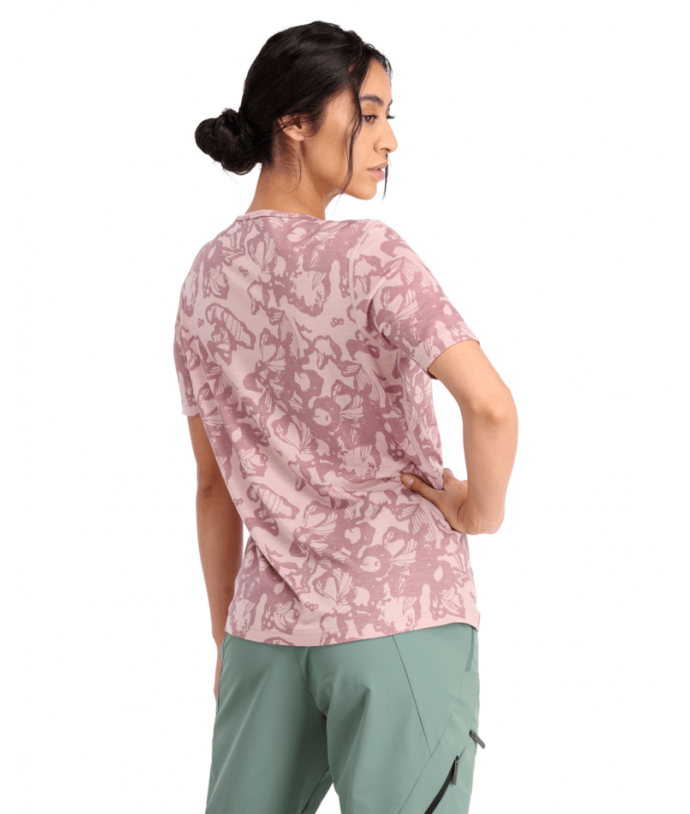 Dámské vlněné tričko s krátkým rukávem Kari Traa Voss