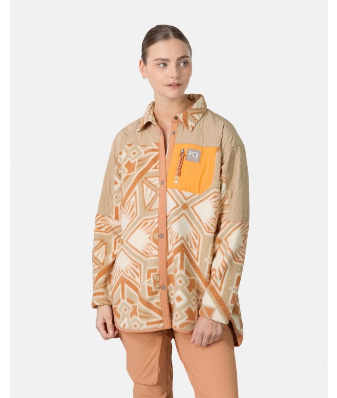 Dámská plyšová mikina Kari Traa Rothe Jacket Shirt