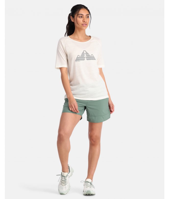 Dámské vlněné tričko s krátkým rukávem Kari Traa Ane