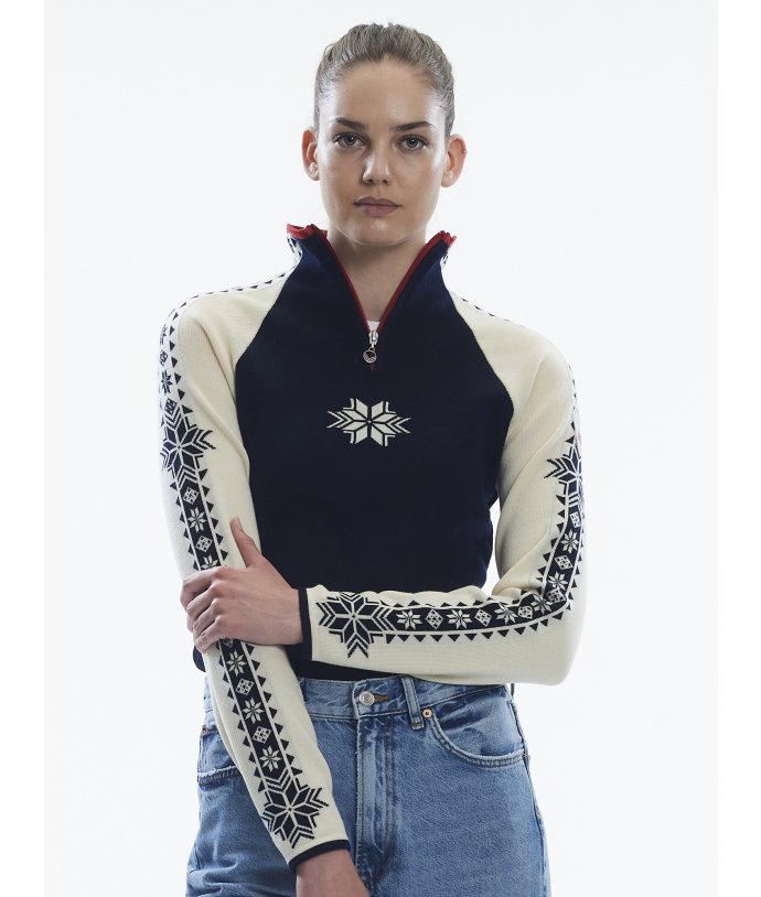 Dámský Merino svetr se stojáčkem Geilo Dale Of Norway