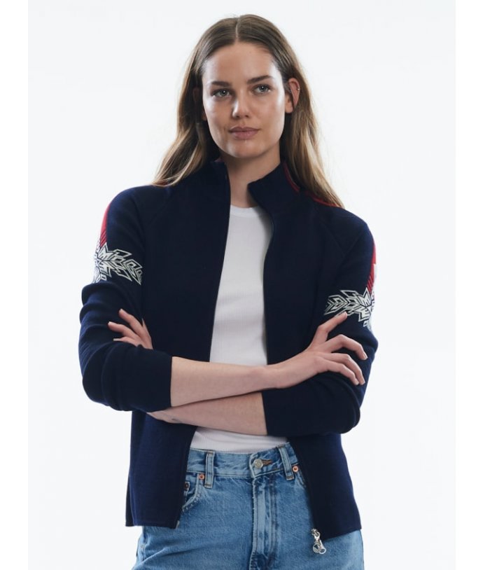 Dámský Merino svetr na zip Spirit Dale of Norway
