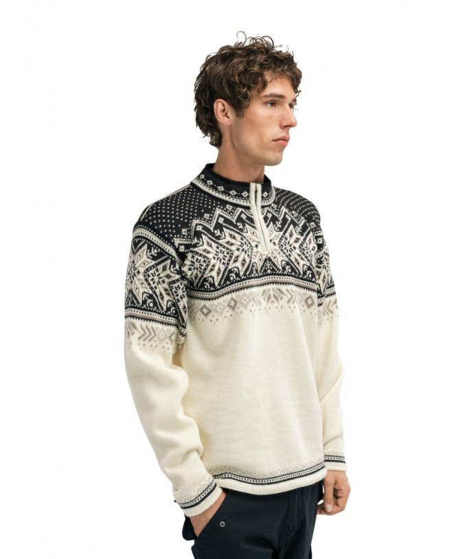 Tradiční svetr z pravé norské vlny Dale Vail