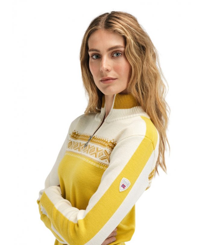 Dámský vlněný svetr se stojáčkem Dale of Norway Dystingen