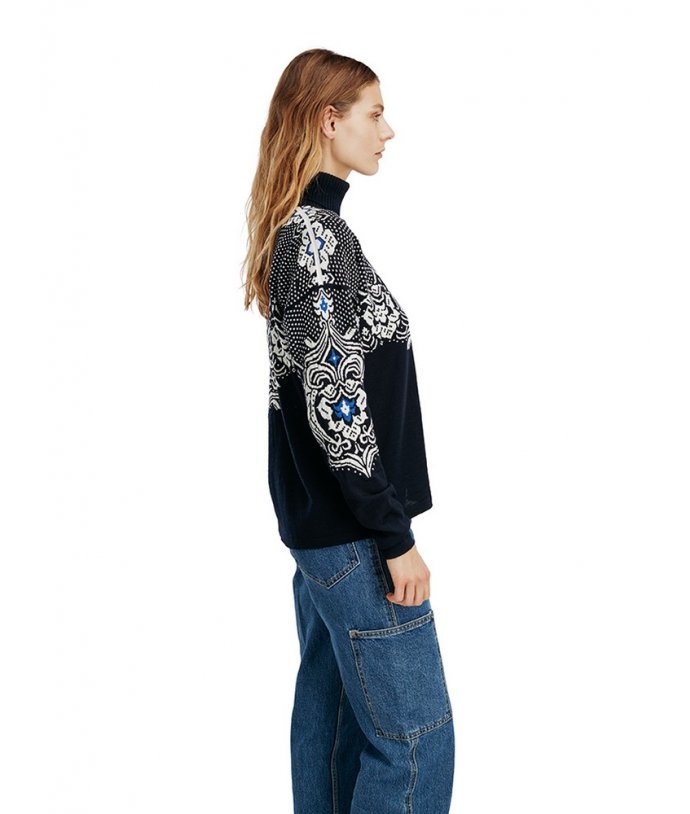 Dámský vlněný svetr Dale of Norway Rosendal