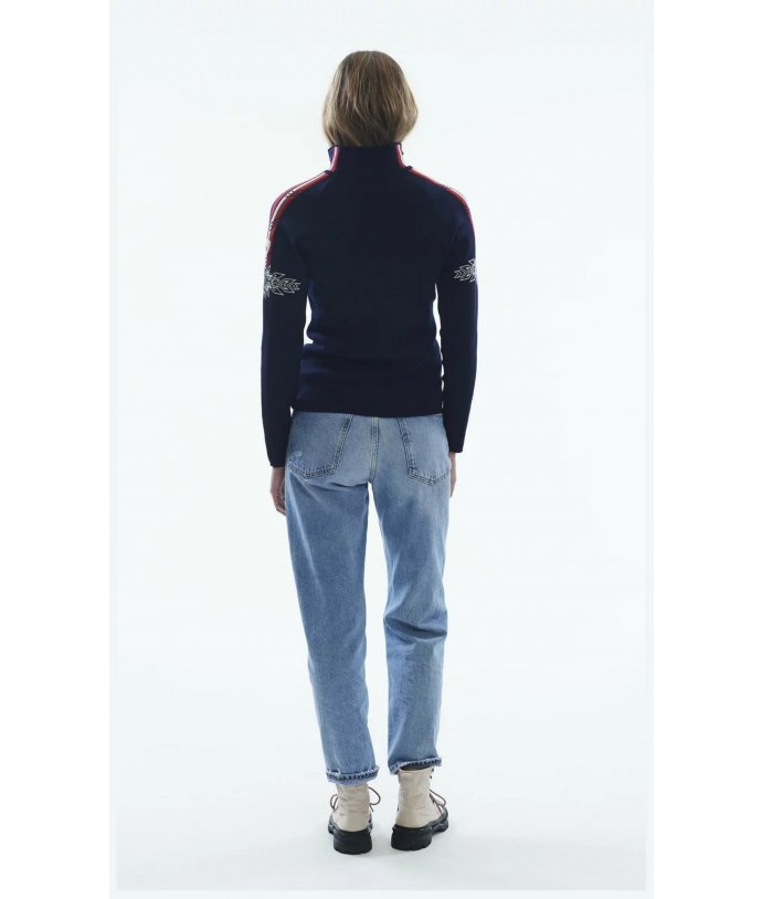 Dámský Merino svetr na zip Spirit Dale of Norway