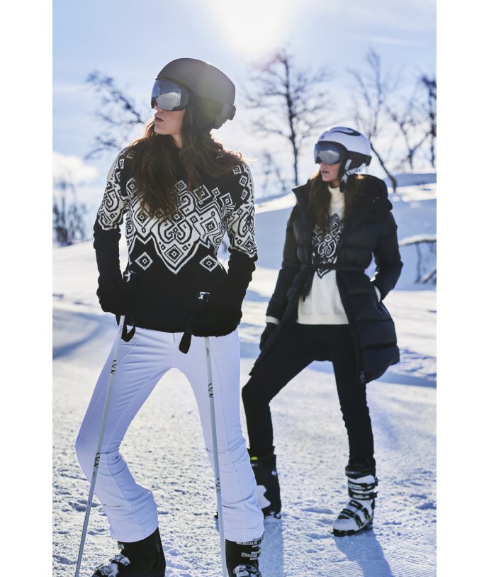 Dámský luxusní vlněný svetr Dale of Norway Falun