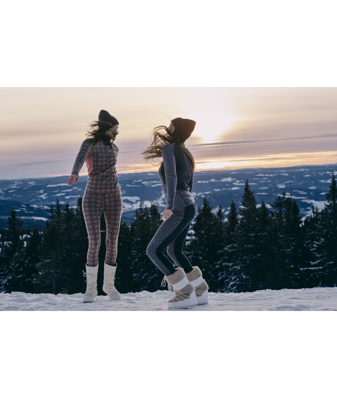 Dámské Merino triko s dlouhým rukávem Kari Traa Rose Light