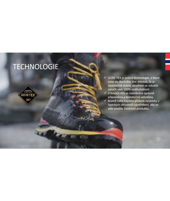 Dámská turistická GORE-TEX® obuv Alfa Bregne