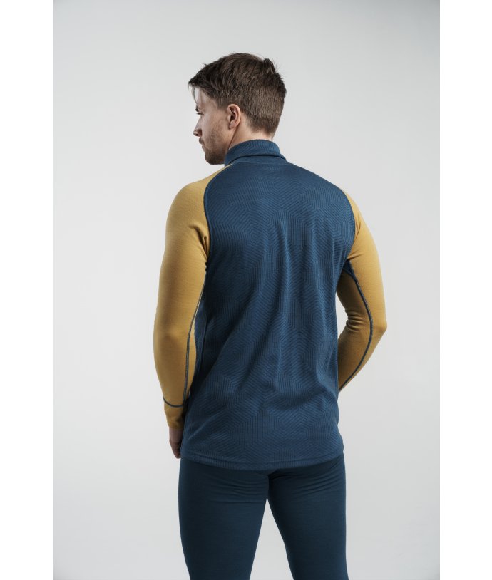 Dvouvrstvý Merino rolák s dlouhým rukávem Duo Active