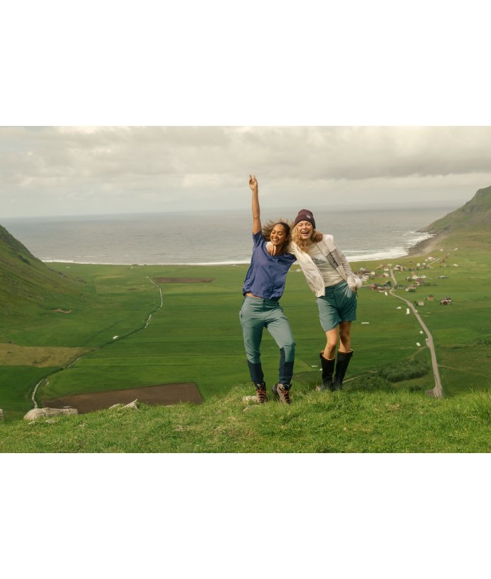 Dámské vlněné tričko s krátkým rukávem Kari Traa Ane