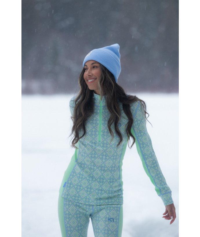 Dámské merino triko se stojáčkem Rose