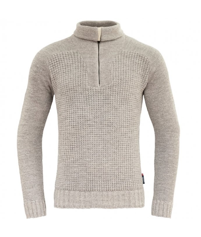 Pánský vlněný svetr se stojáčkem Devold Bispen