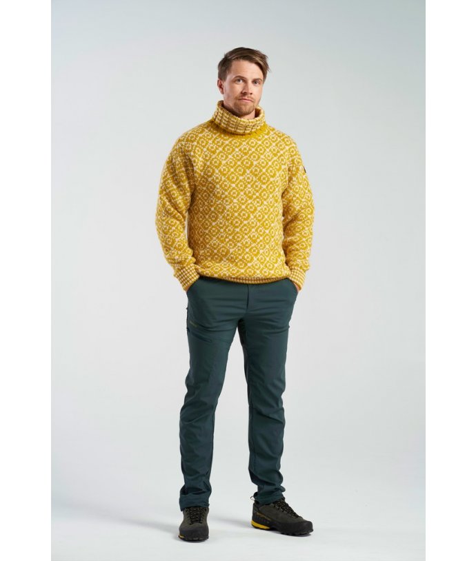 Norský vlněný svetr s rolákem Devold Svalbard