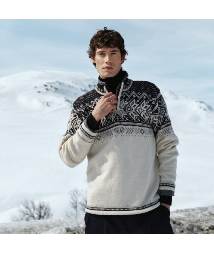 Tradiční svetr z pravé norské vlny Dale Vail