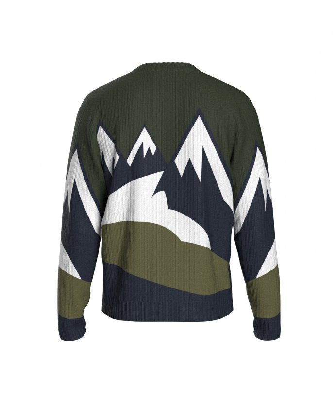 Pánský merino svetr s kašmírem We Norwegians SnowMountain