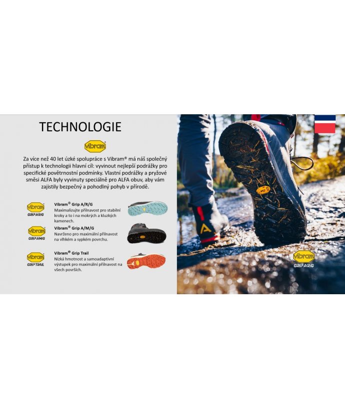 Dámská turistická GORE-TEX® obuv Alfa Bregne