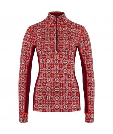 Dámské merino triko se stojáčkem Rose